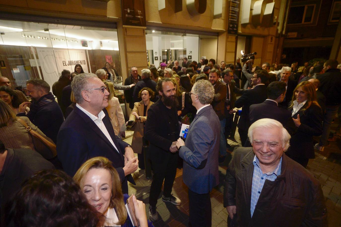 Las imágenes del preestreno de &#039;El juramento&#039; en la Filmoteca Regional