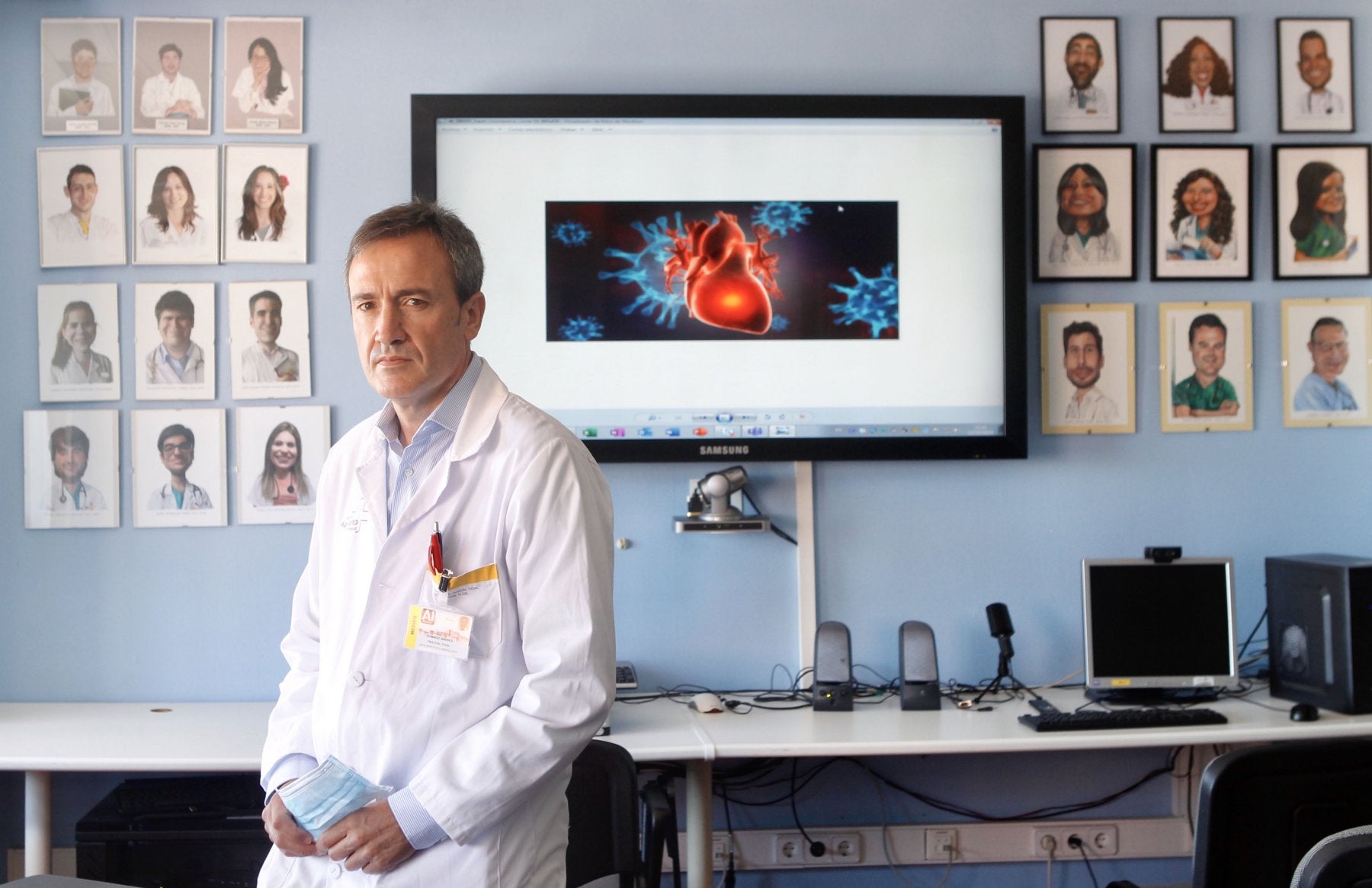 Domingo Pascual, jefe de Cardiología de La Arrixaca.