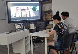 Las nuevas tecnologías están a la orden del día en la asociación.