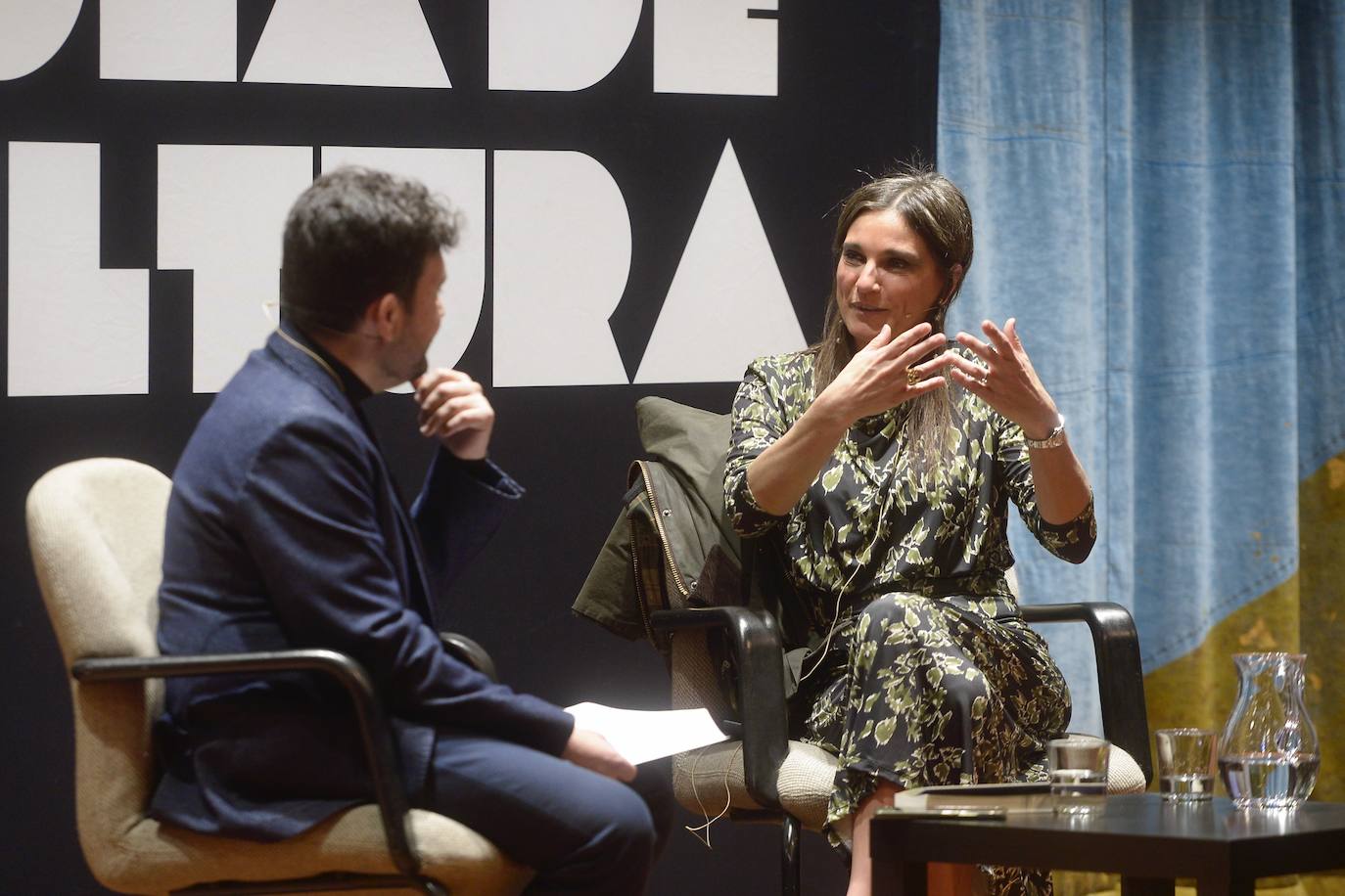 Imágenes de María José Solano en el Aula de Cultura de LA VERDAD