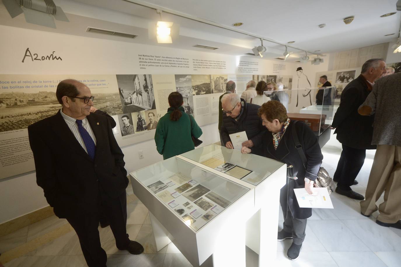 La exposición &#039;La maleta de Azorín&#039;, en imágenes