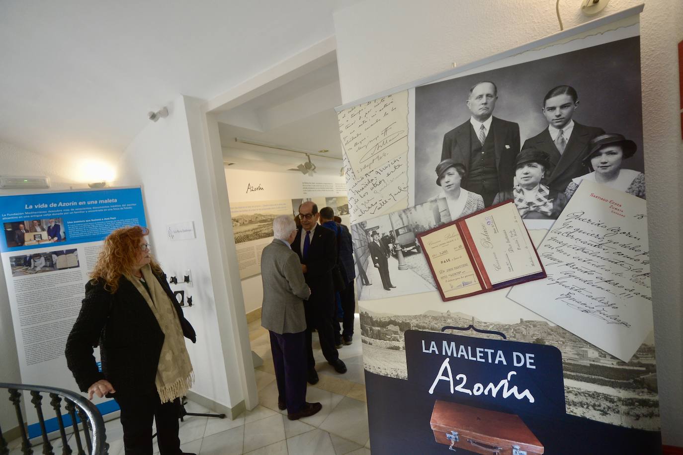 La exposición &#039;La maleta de Azorín&#039;, en imágenes