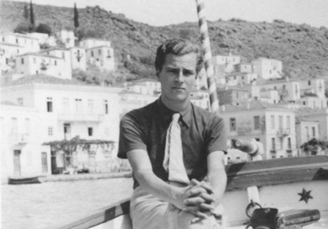 Patrick Leigh Fermor en Hydra.