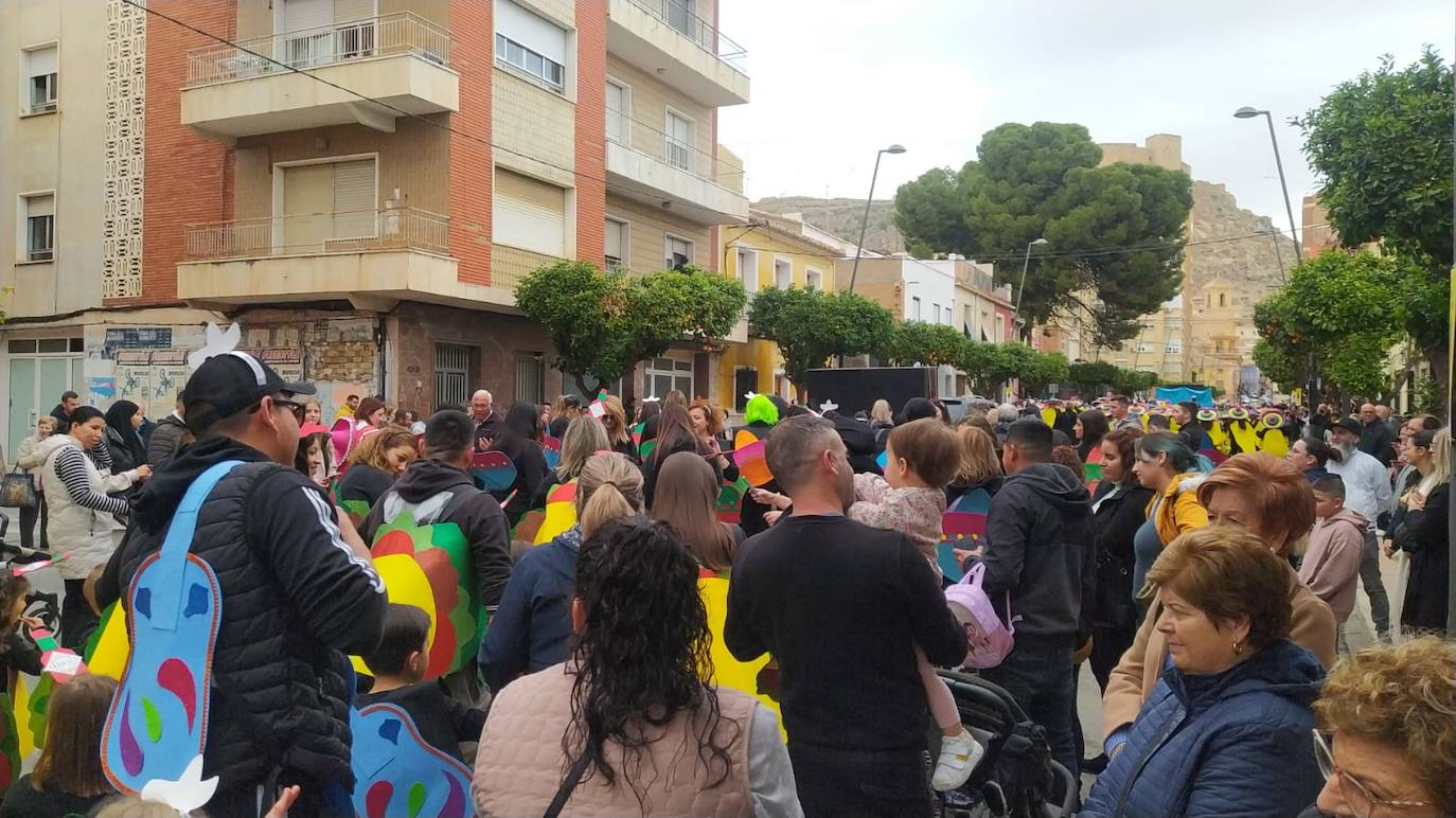 Primer desfile del Carnaval de Mula, en imágenes