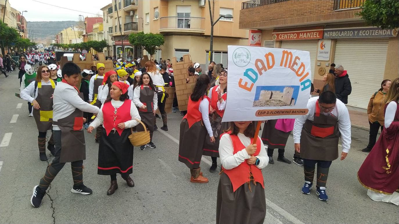 Primer desfile del Carnaval de Mula, en imágenes