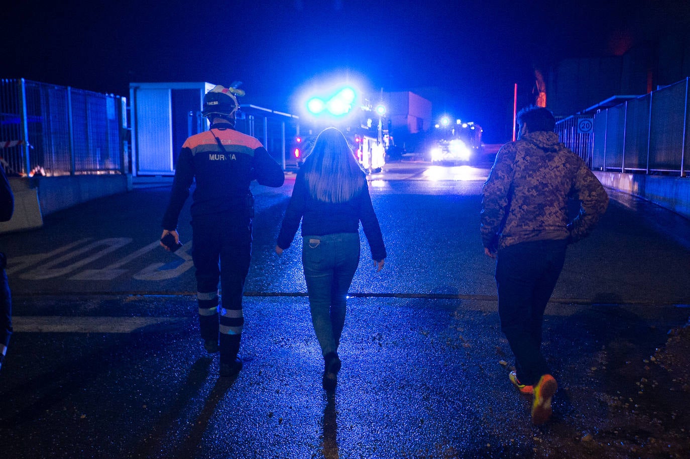 Imágenes del incendio de la empresa especias Sabater en Cabezo de Torres