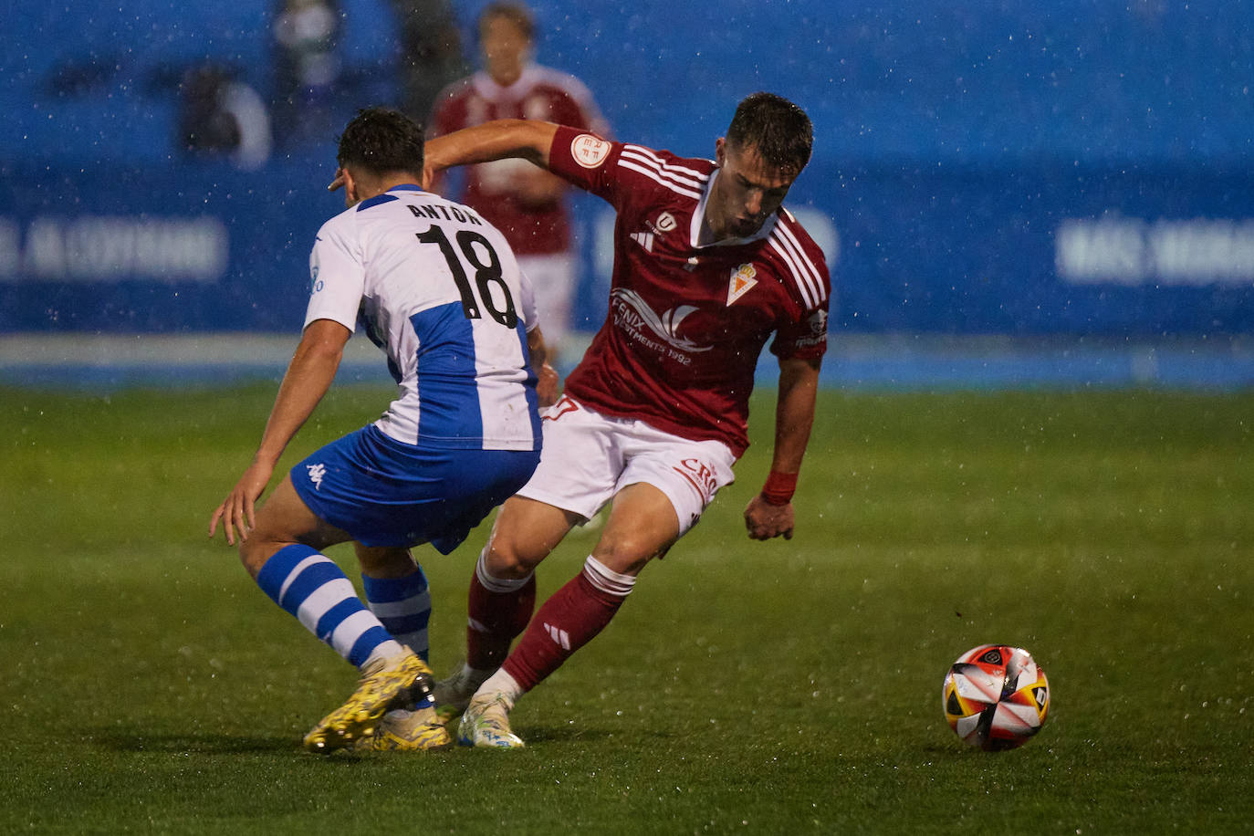 La victoria del Real Murcia frente al Alcoyano, en imágenes