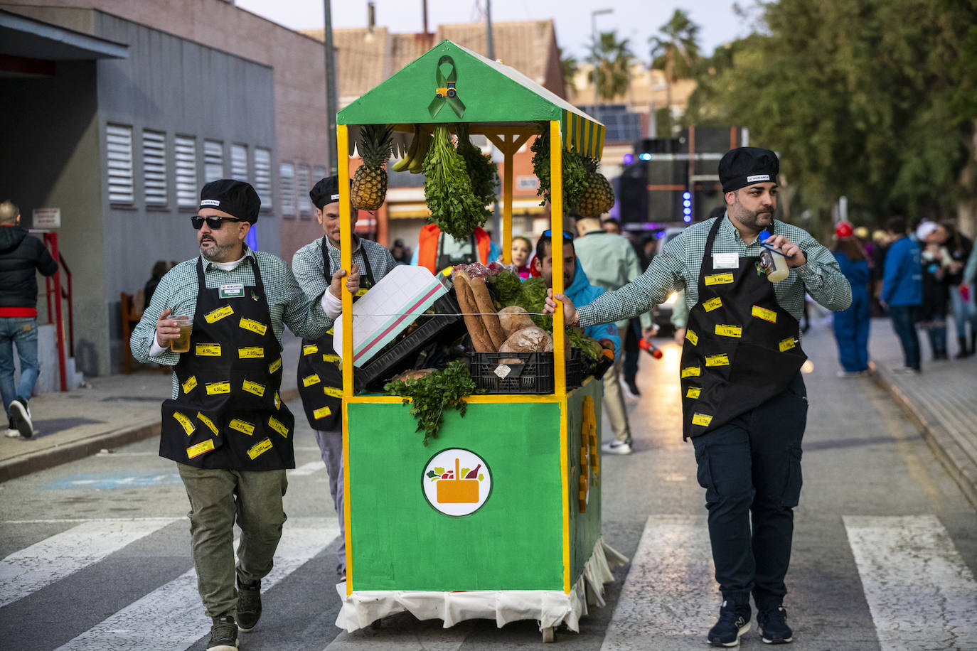 El desfile de Carnaval de Cabezo de Torres de este sábado, en imágenes