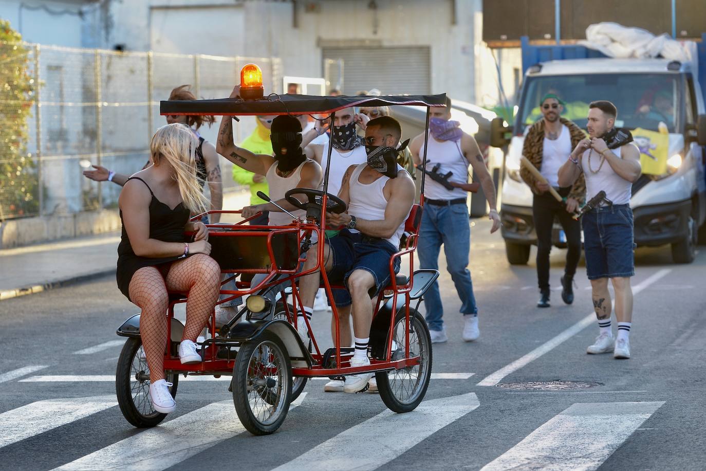 El segundo desfile del Carnaval de Cabezo de Torres, en imágenes