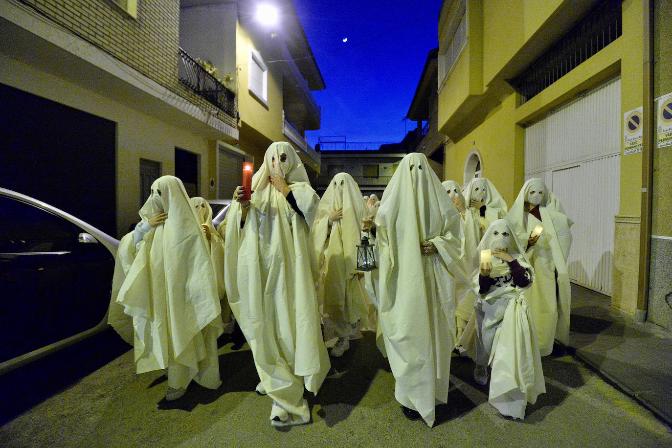 La Suelta de las Almas en Pena de Llano de Brujas, en imágenes