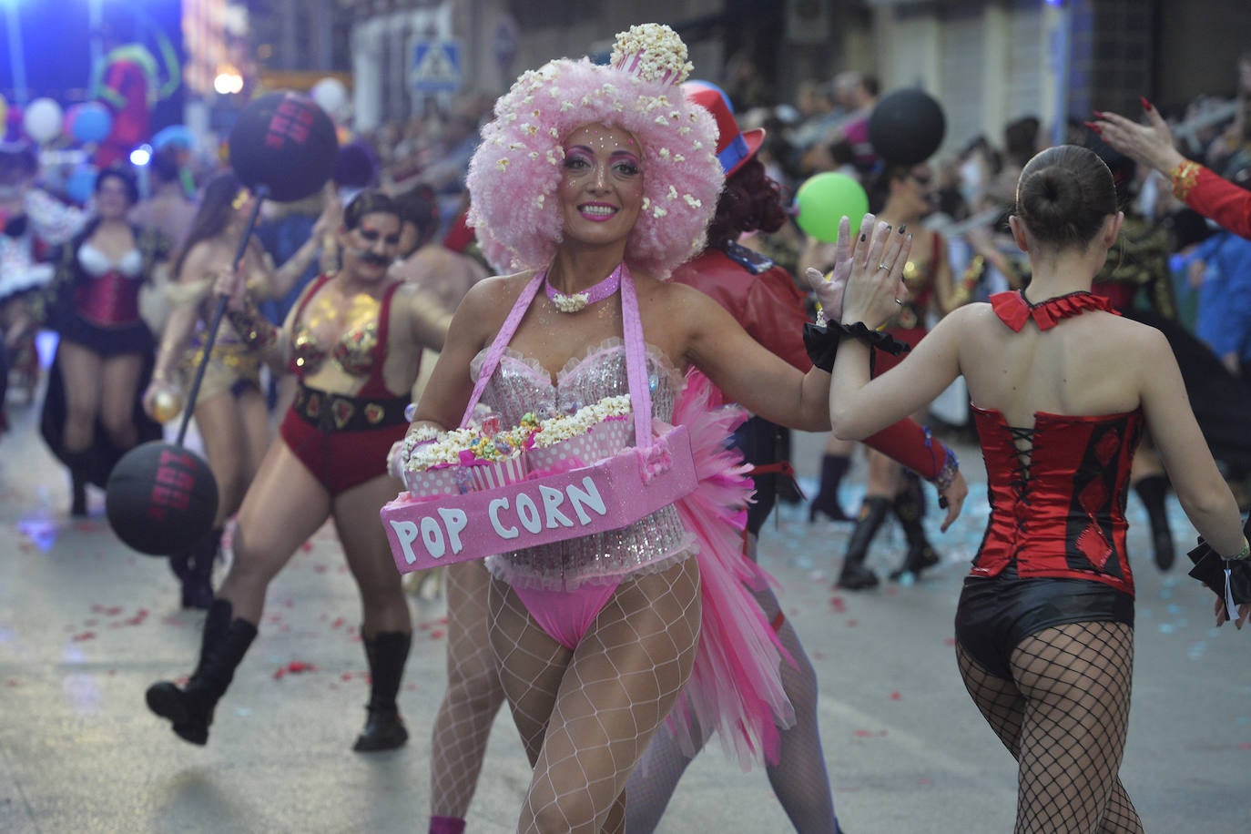 Gran desfile de Martes de Carnaval en Cabezo de Torres, en imágenes