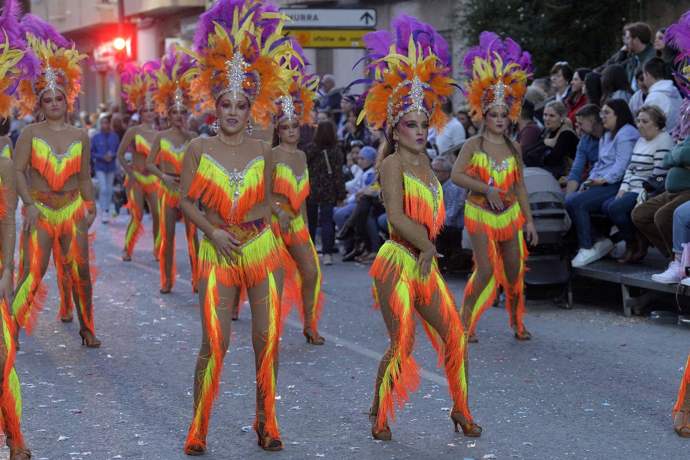 Gran desfile de Martes de Carnaval en Cabezo de Torres, en imágenes