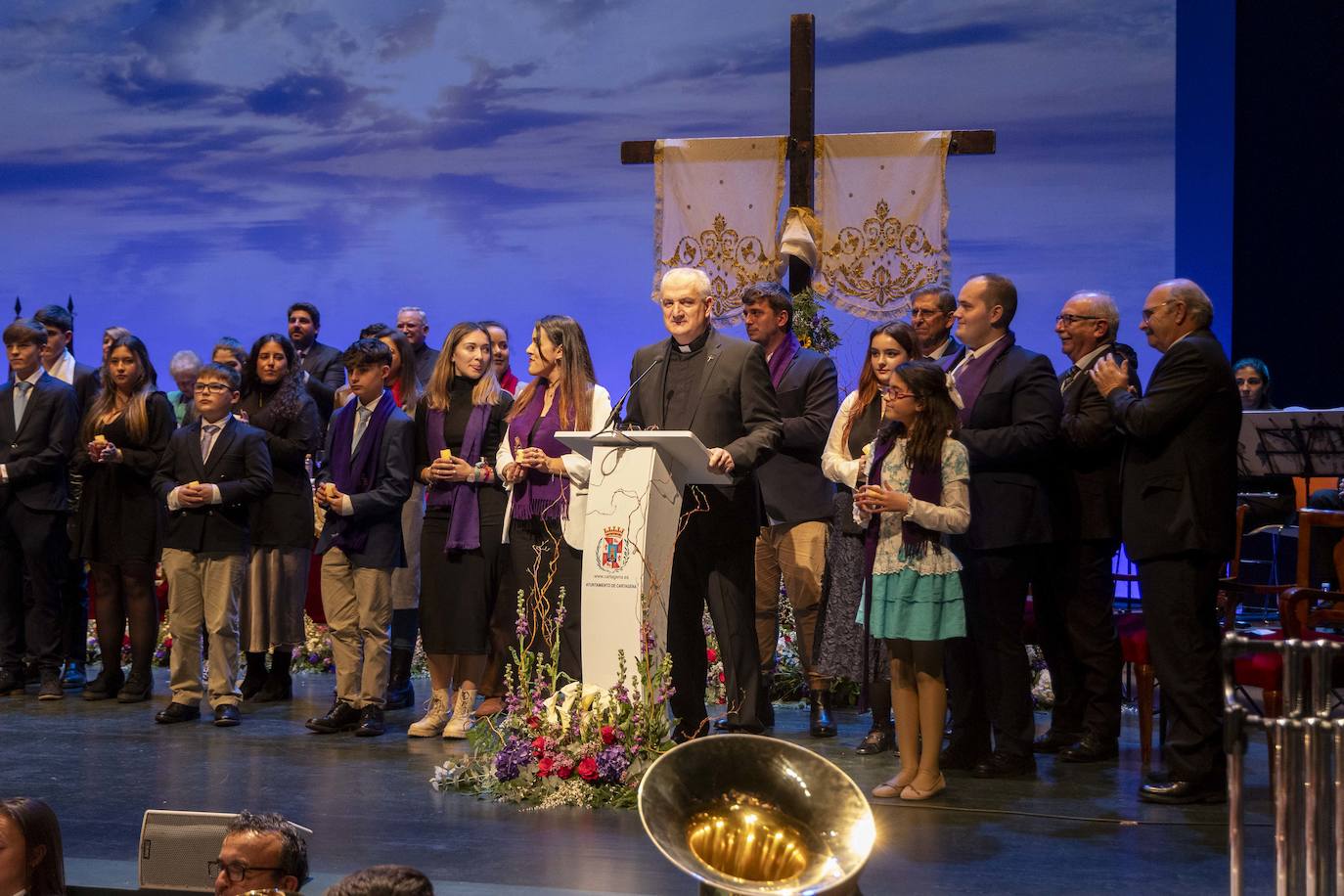 El Pregón de la Semana Santa de Cartagena, en imágenes