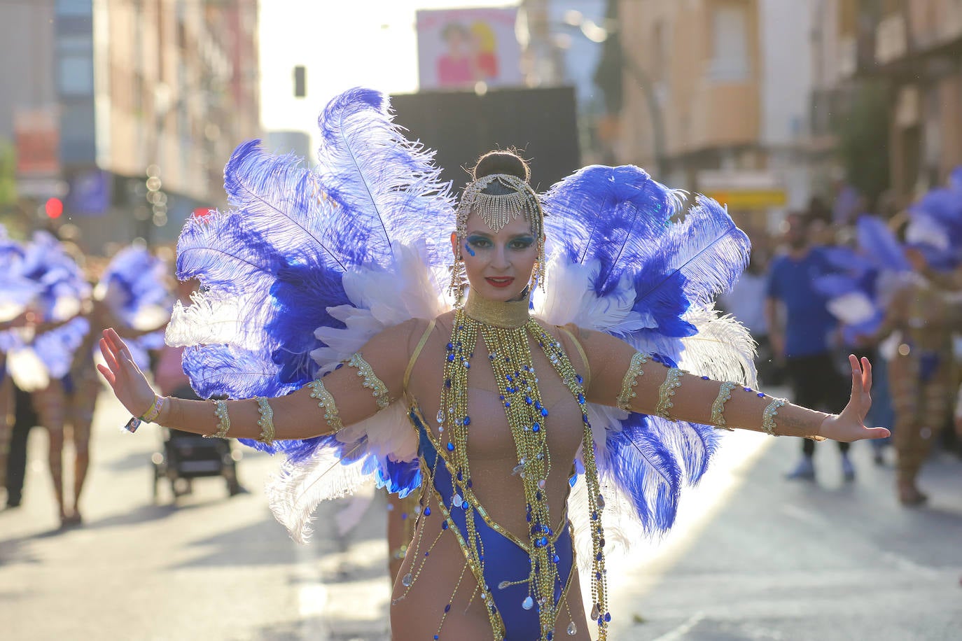 El último gran desfile de grupos del Carnaval de Cabezo de Torres, en imágenes