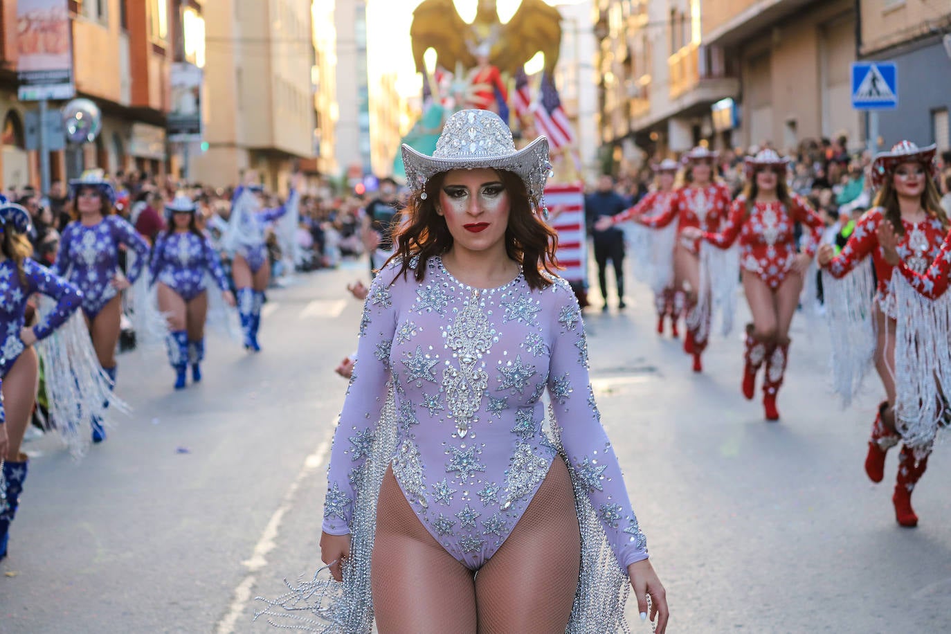 El último gran desfile de grupos del Carnaval de Cabezo de Torres, en imágenes