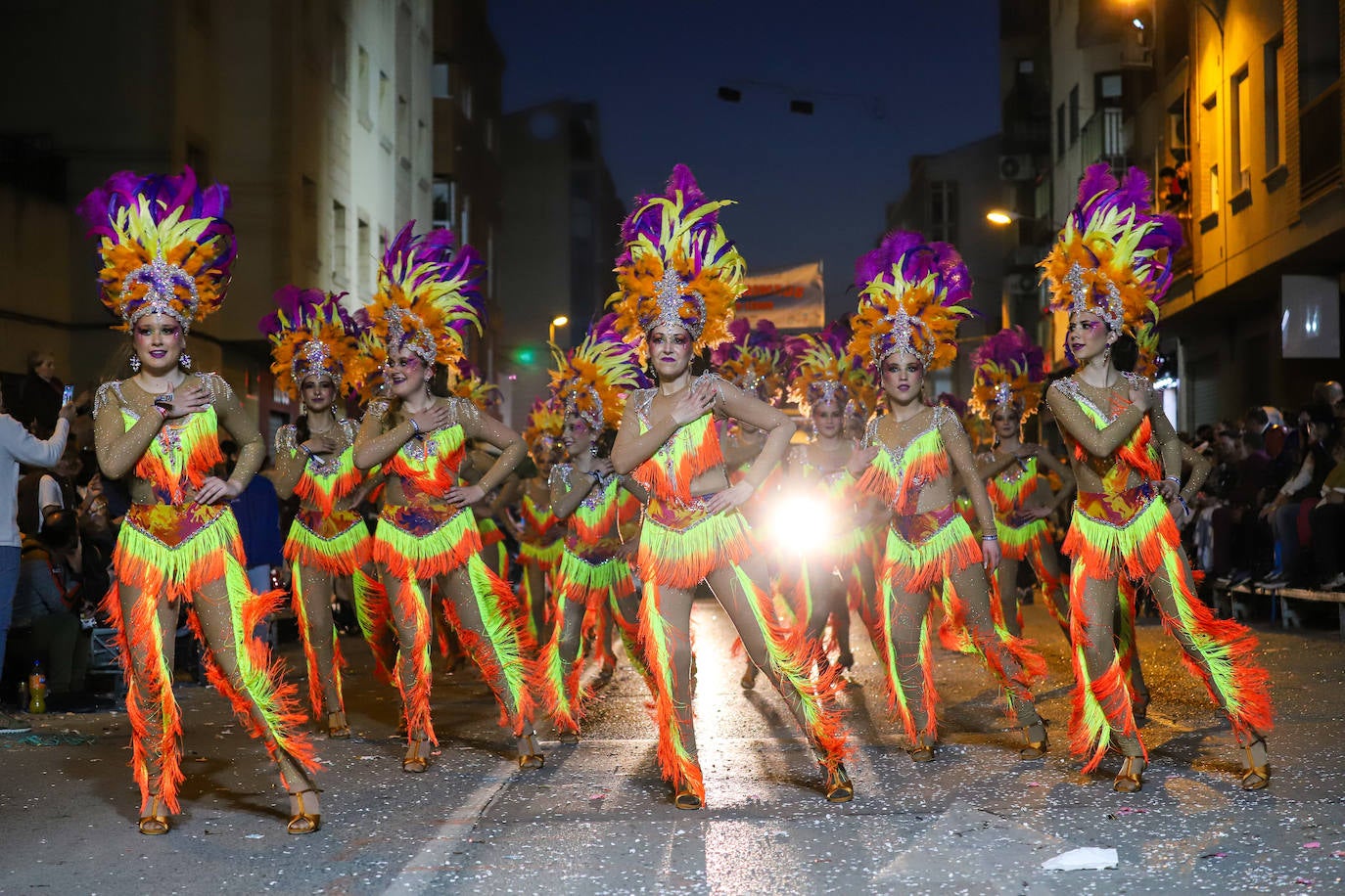 El último gran desfile de grupos del Carnaval de Cabezo de Torres, en imágenes