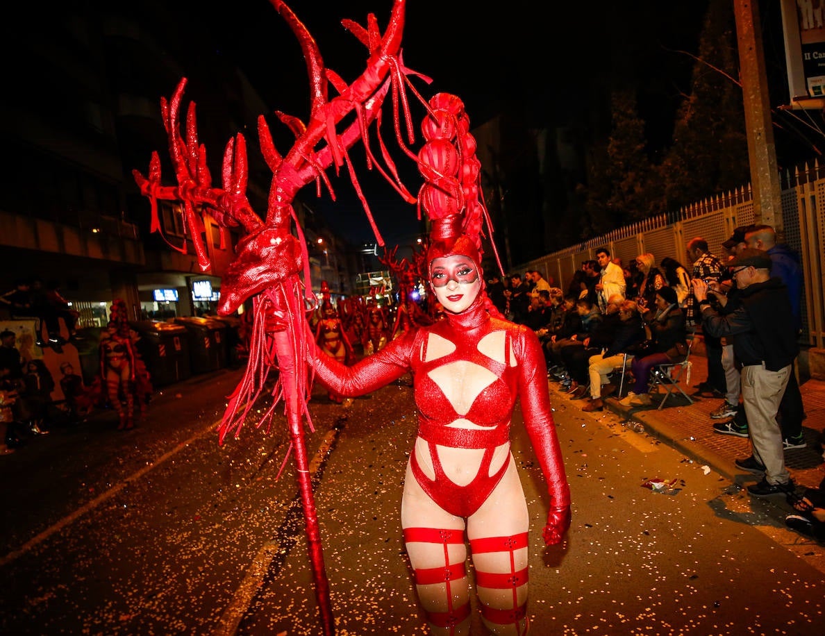 El último gran desfile de grupos del Carnaval de Cabezo de Torres, en imágenes