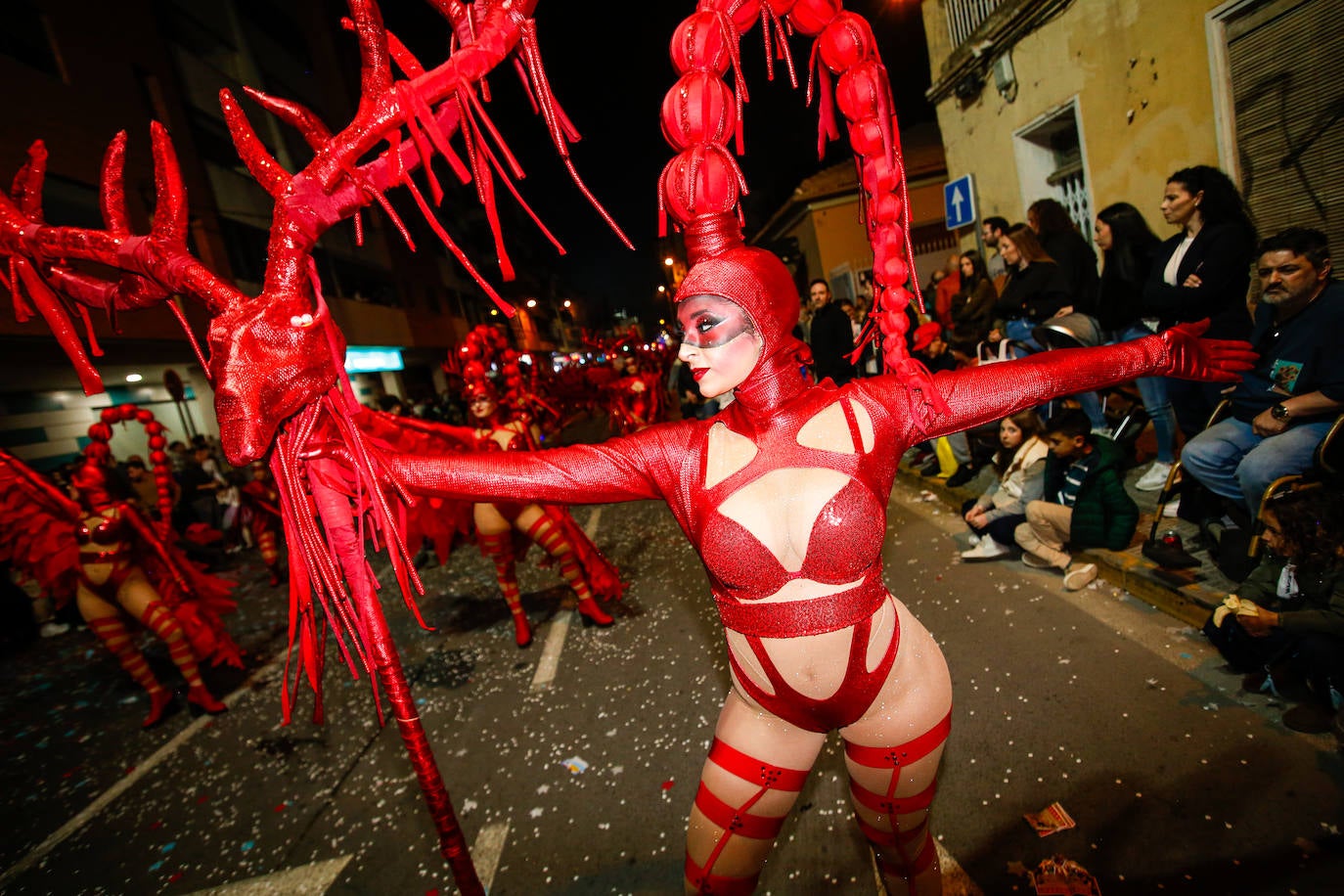 El último gran desfile de grupos del Carnaval de Cabezo de Torres, en imágenes