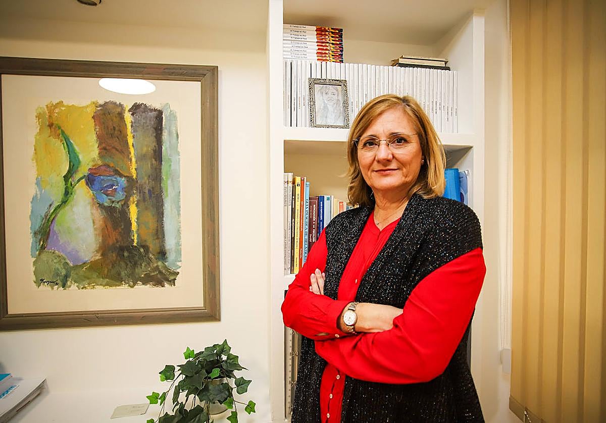 María Fuster Martínez, en su despacho.