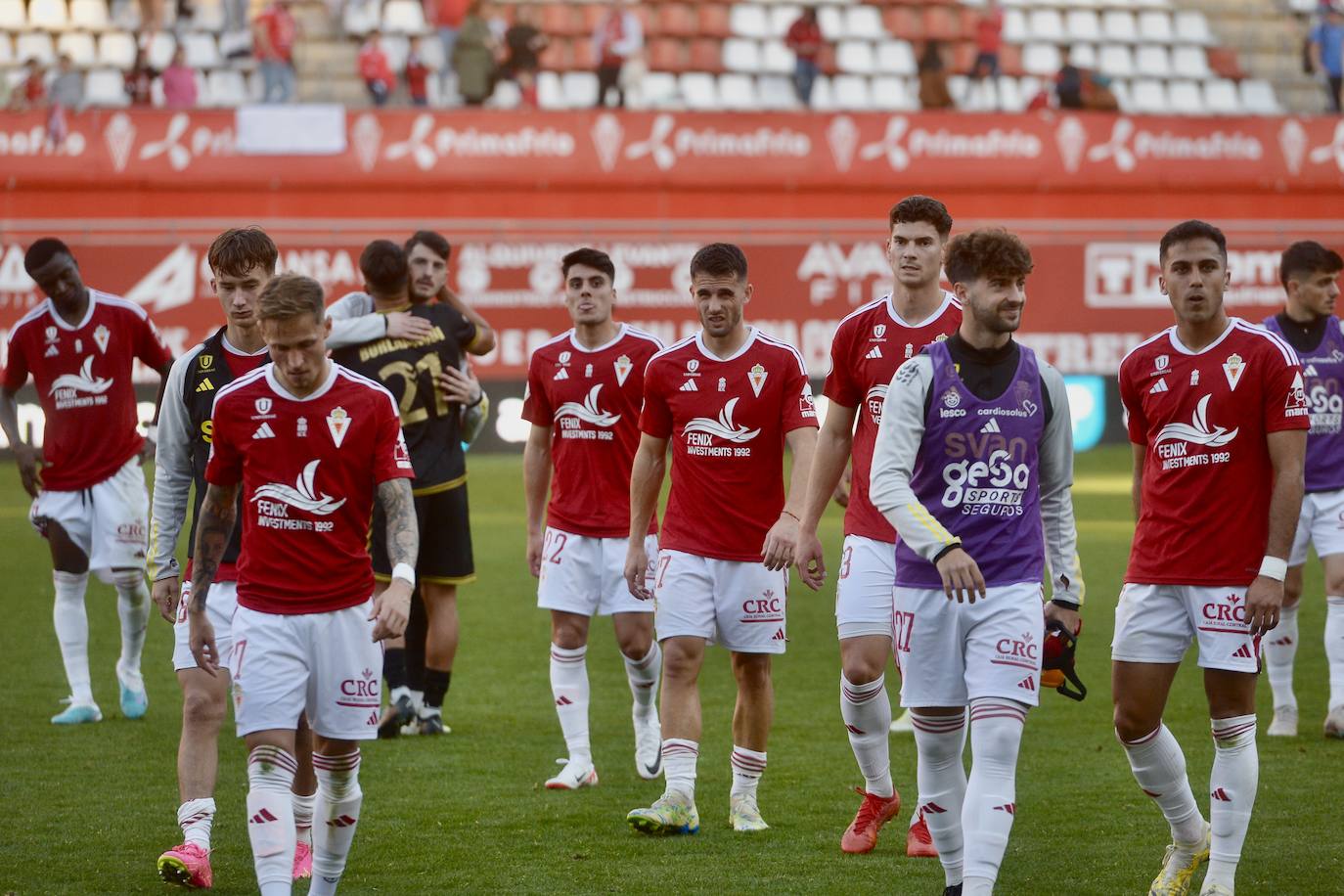 La derrota del Real Murcia frente al Intercity, en imágenes