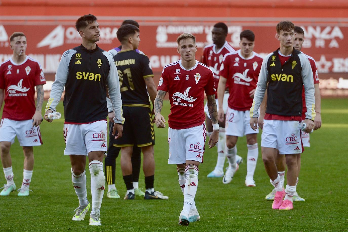 La derrota del Real Murcia frente al Intercity, en imágenes