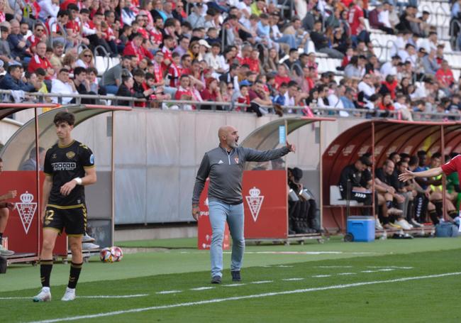 Antonio Alcázar, 'Tato', segundo técnico del Murcia.