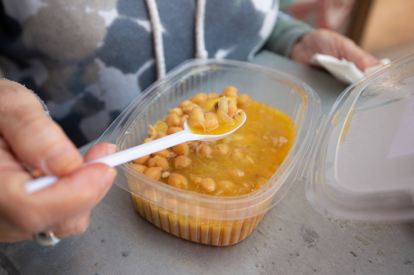 Solidaridad con sabor en barrio murciano de Santa Eulalia