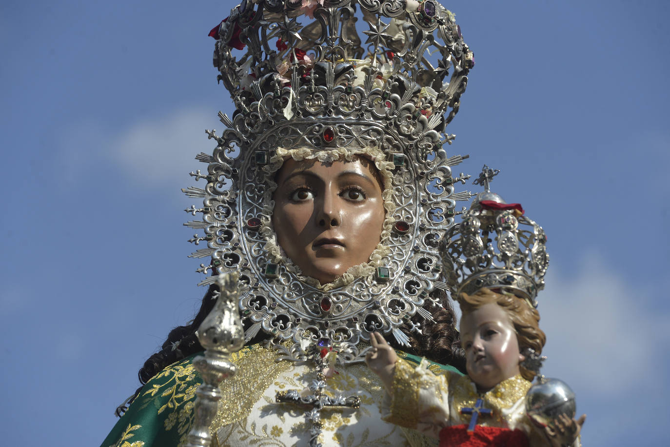 La Virgen de la Fuensanta, en una imagen de archivo.