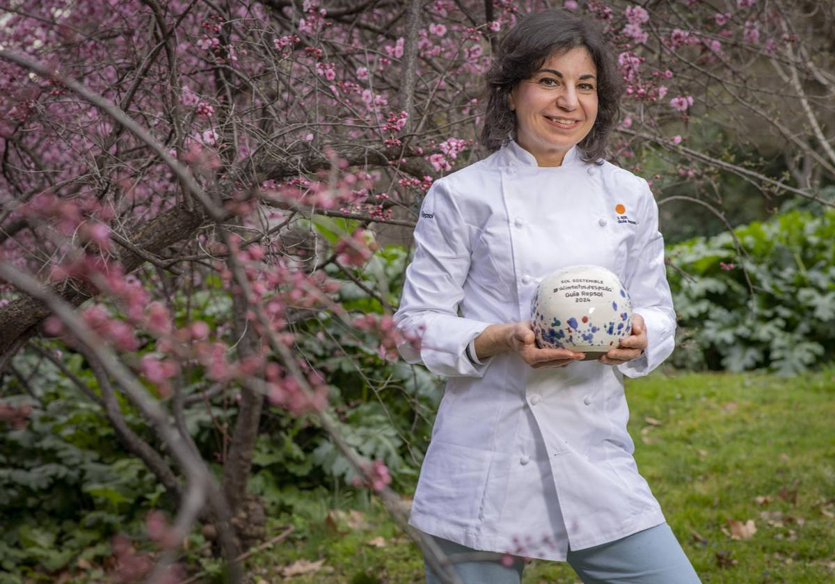 La cocinera y dueña del restaurante Loreto de Jumilla, Irene López.