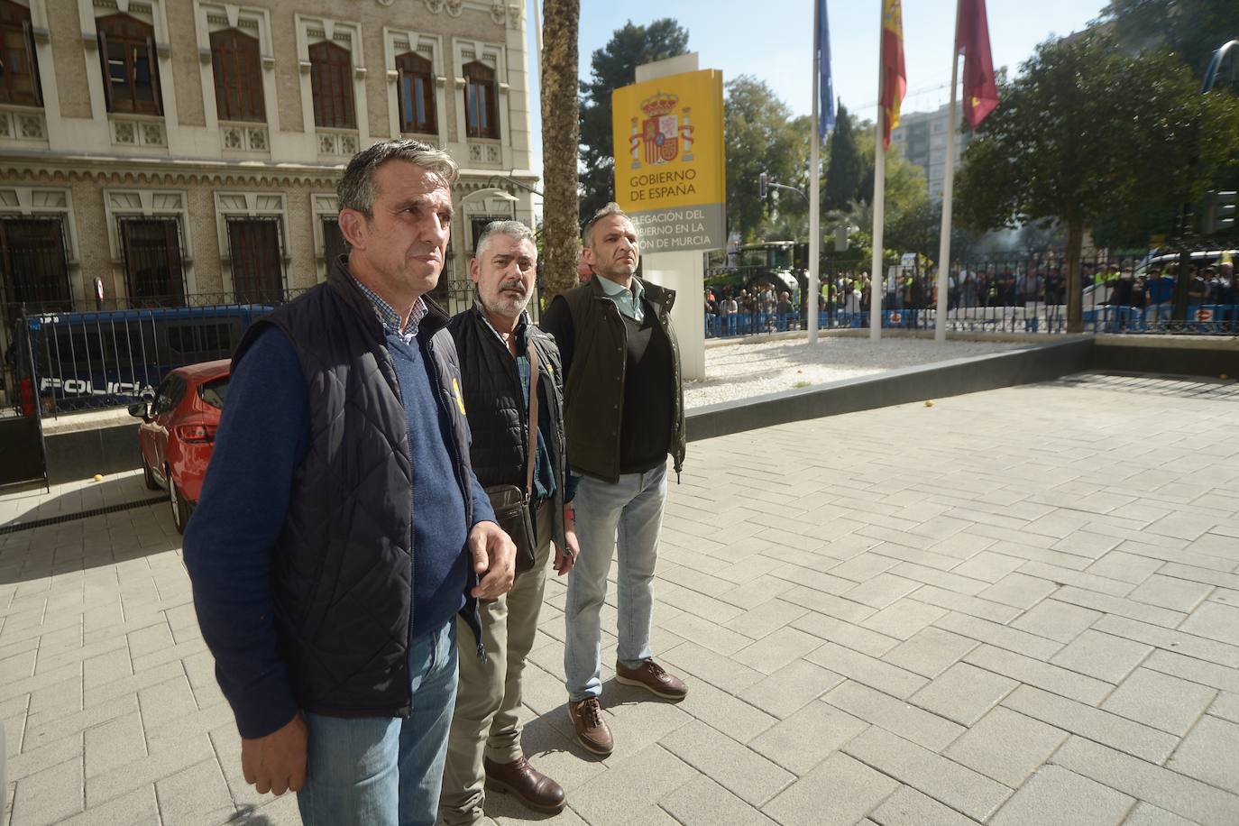 Las protestas de los agricultores llegan a Murcia el 21-F, en imágenes