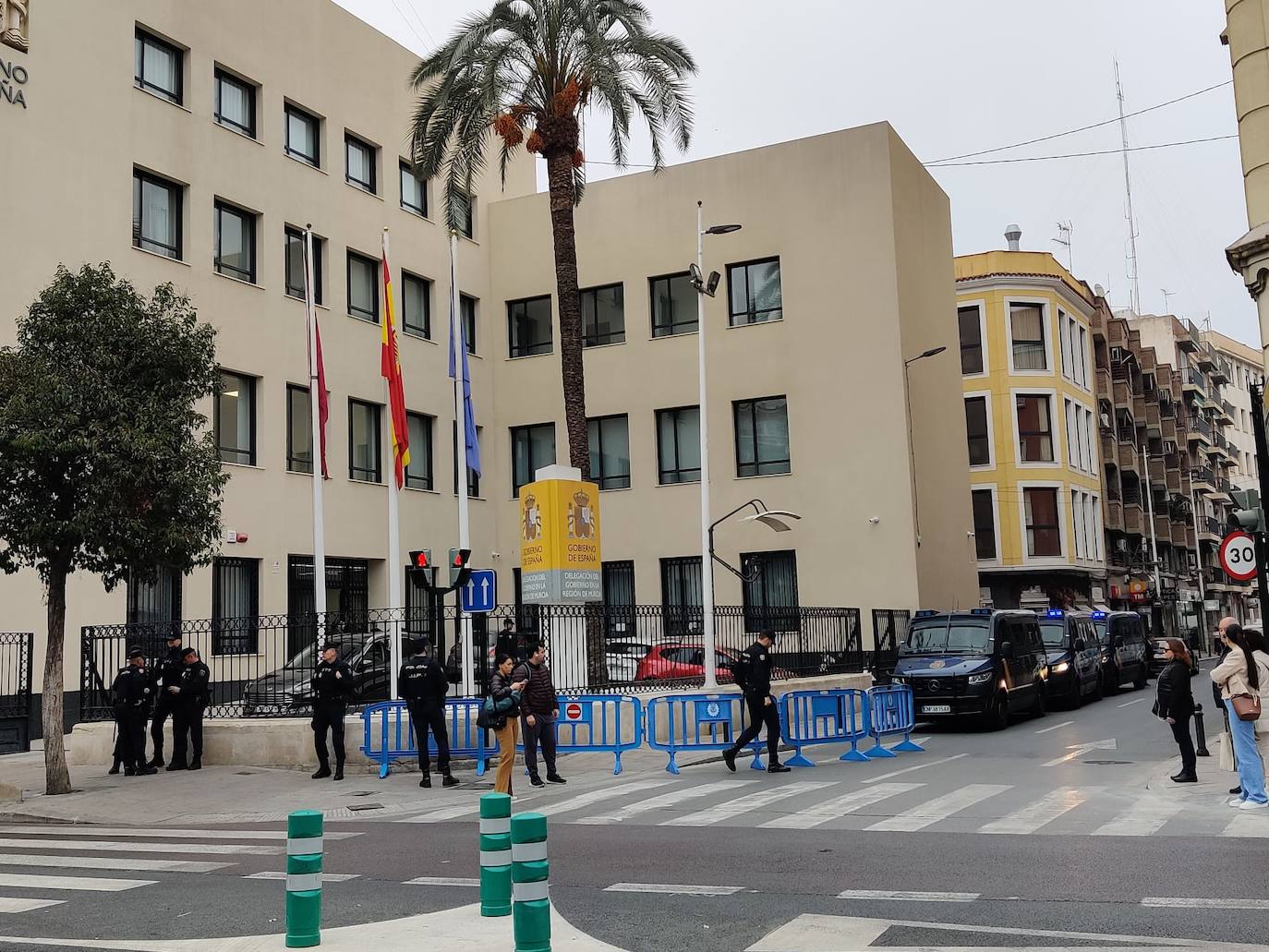 Las protestas de los agricultores llegan a Murcia el 21-F, en imágenes