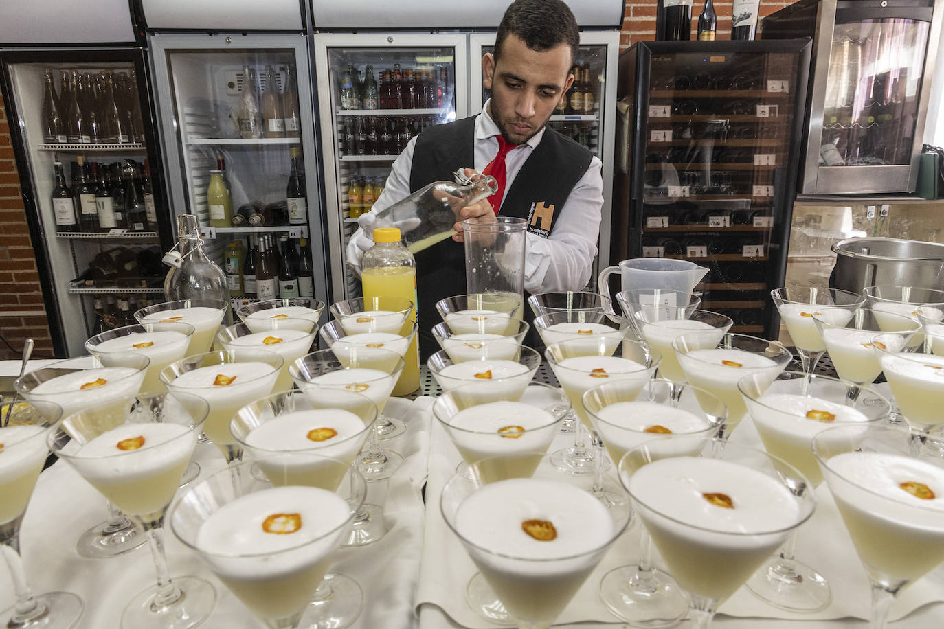 Las imágenes de la jornada de acogida a empresas colaboradoras y proveedores del CIFP de Hostelería y Turismo de Cartagena