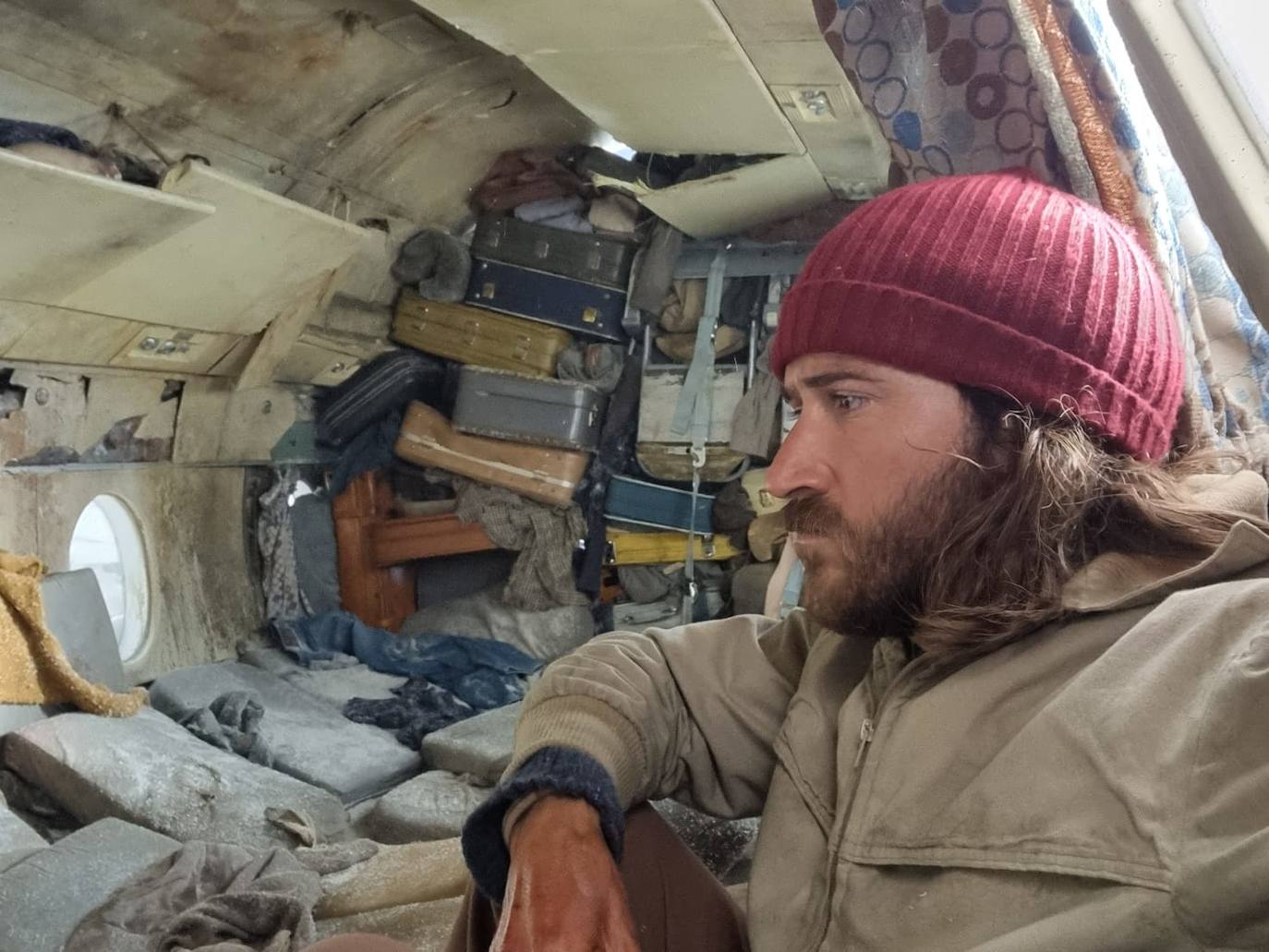 El rodaje de José María Alvarado en &#039;La Sociedad de la Nieve&#039;, en imágenes