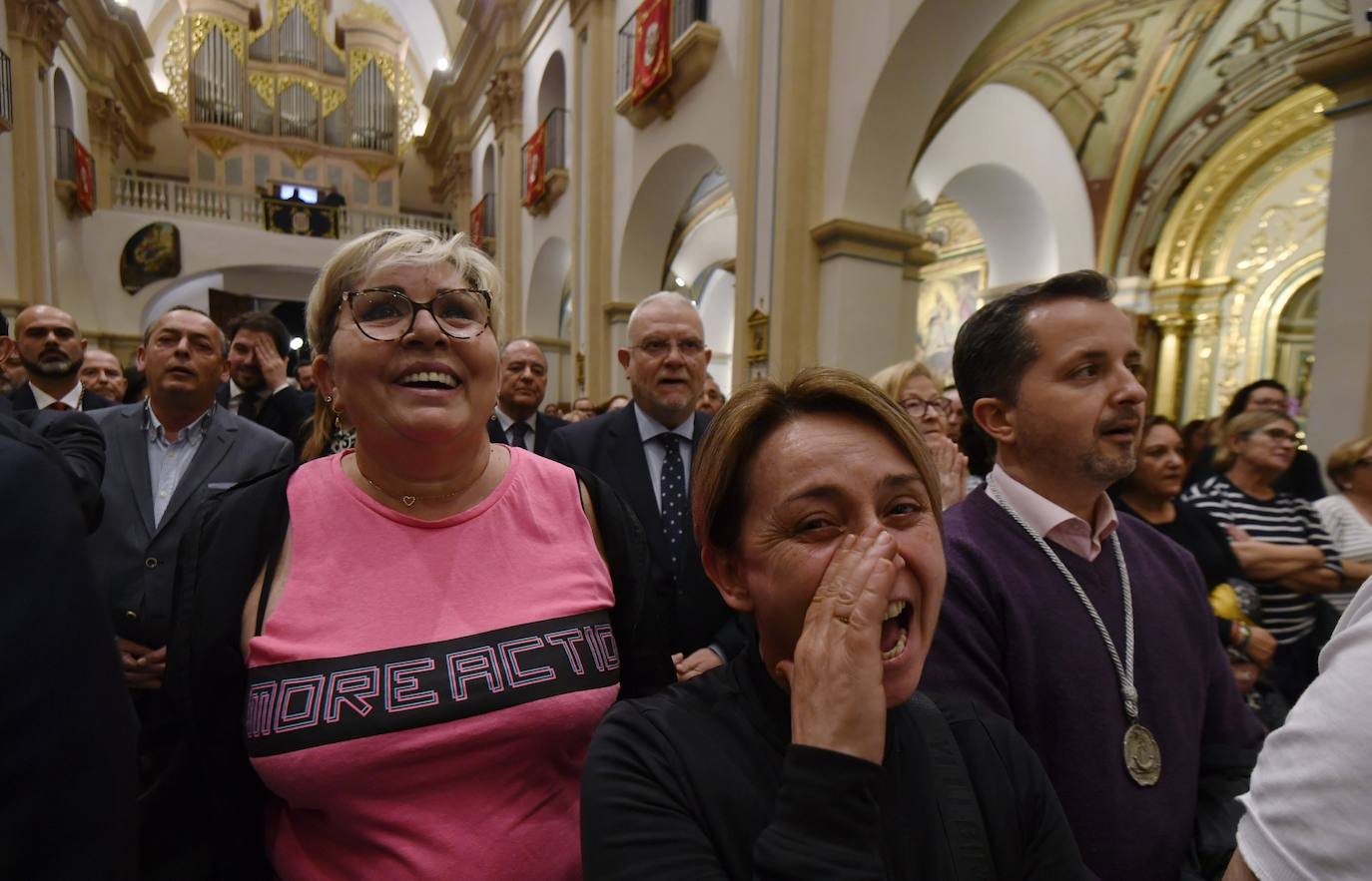 El regreso de la Virgen de la Fuensanta a la Catedral de Murcia, en imágenes