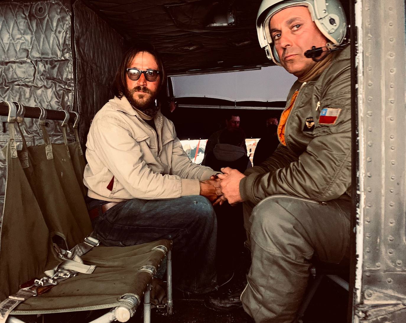 El rodaje de José María Alvarado en &#039;La Sociedad de la Nieve&#039;, en imágenes