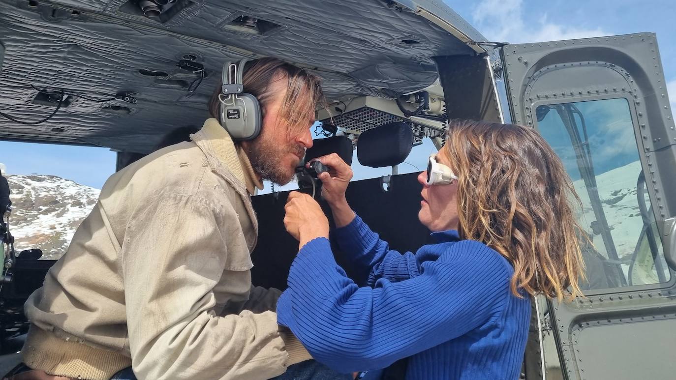 El rodaje de José María Alvarado en &#039;La Sociedad de la Nieve&#039;, en imágenes