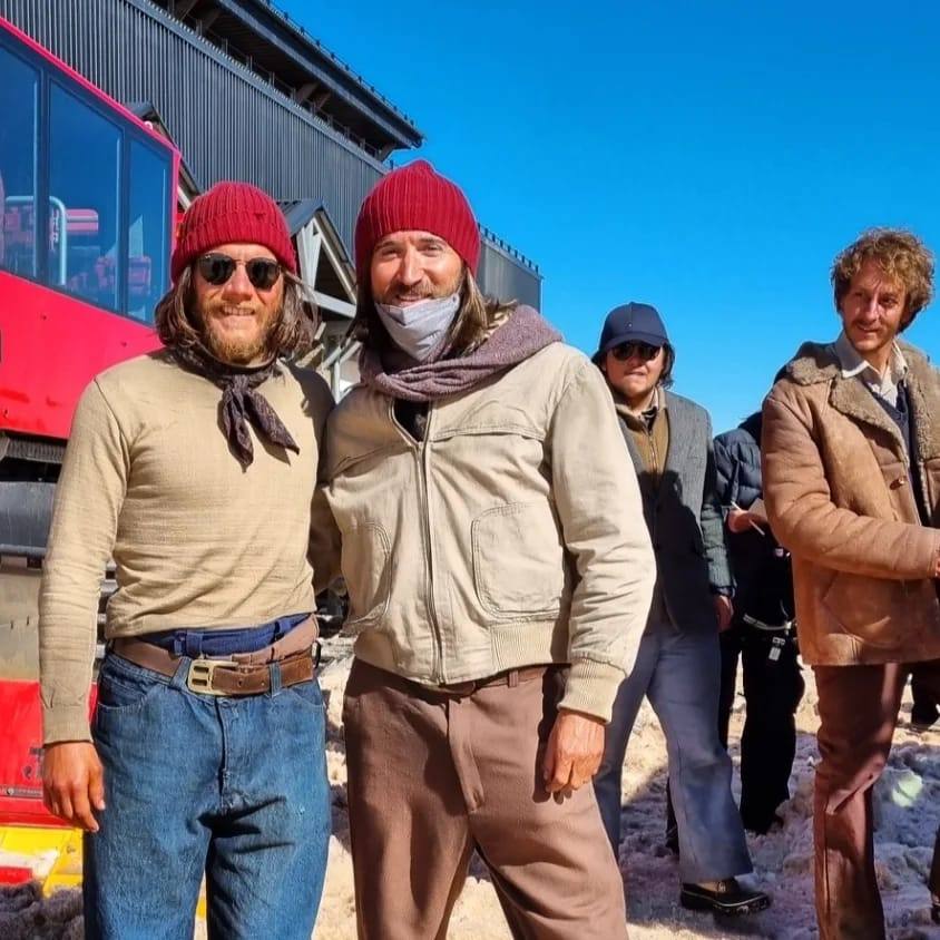 El rodaje de José María Alvarado en &#039;La Sociedad de la Nieve&#039;, en imágenes