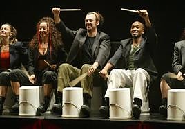 Una actuación del grupo en Murcia.