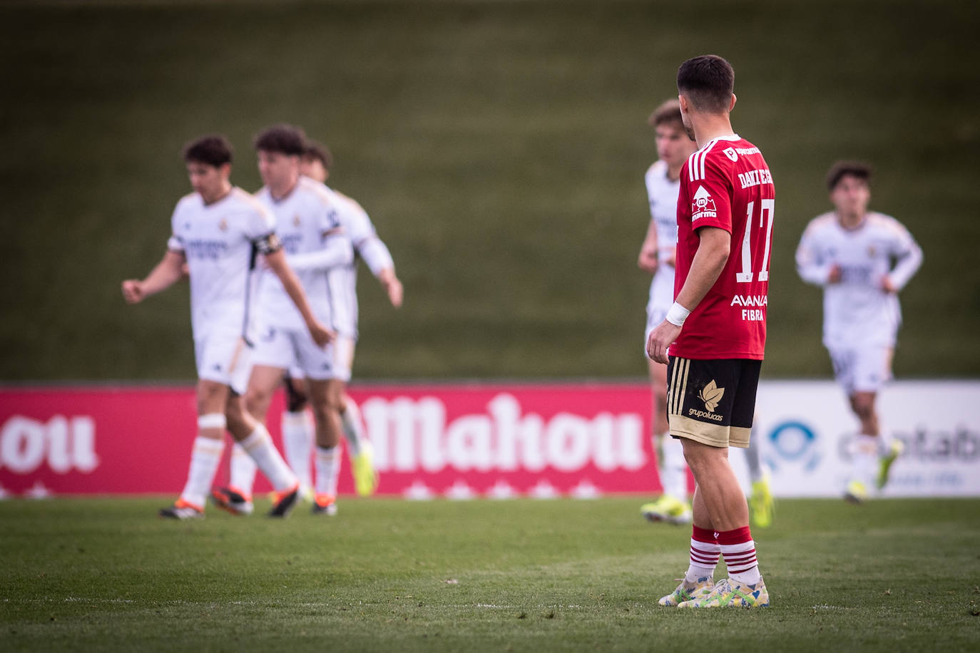 El partido del Real Murcia contra el Real Madrid Castilla, en imágenes