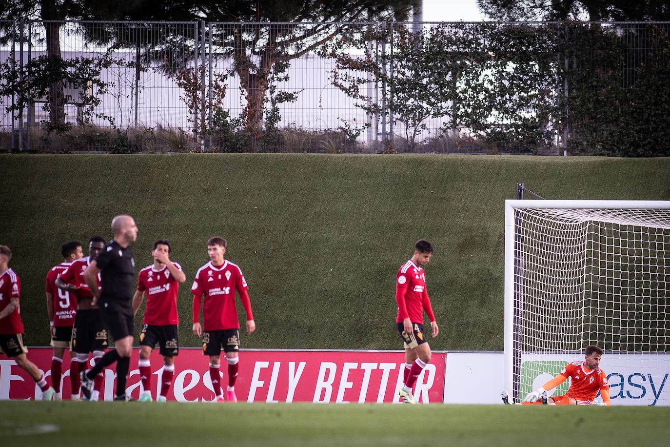 El partido del Real Murcia contra el Real Madrid Castilla, en imágenes