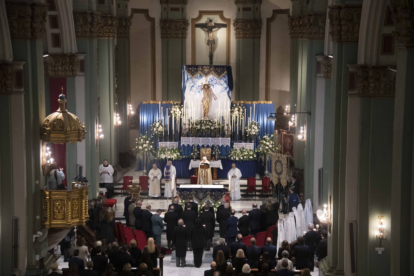 Imágenes del Resurrexit en la iglesia de Santa María de Gracia en Cartagena