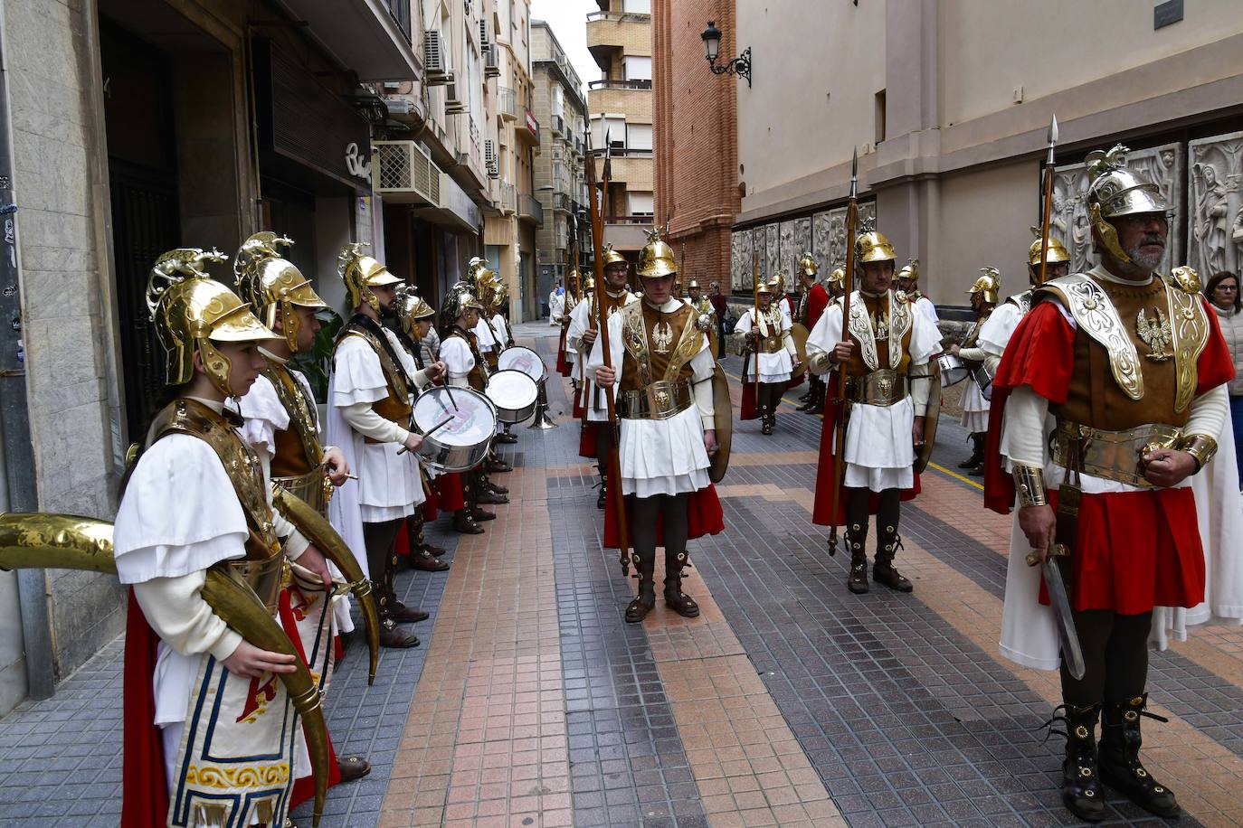 Imágenes del Resurrexit en la iglesia de Santa María de Gracia en Cartagena