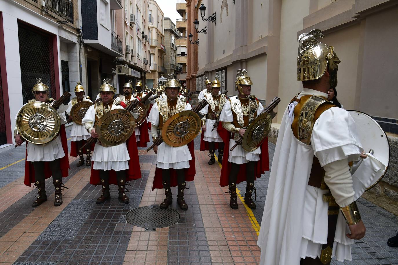 Imágenes del Resurrexit en la iglesia de Santa María de Gracia en Cartagena