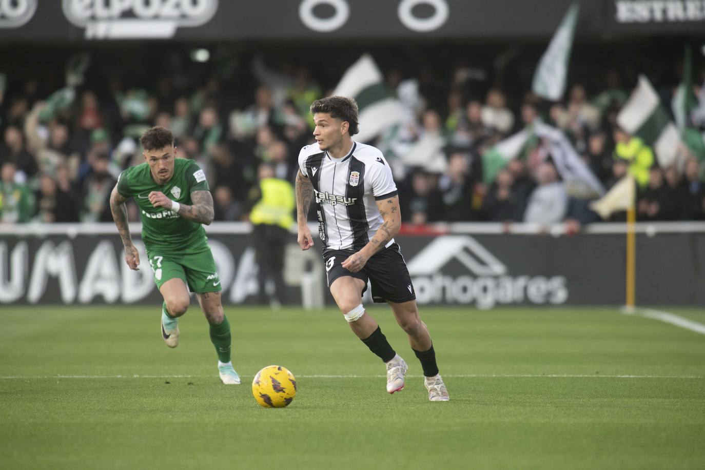 La derrota del Cartagena frente al Elche, en imágenes