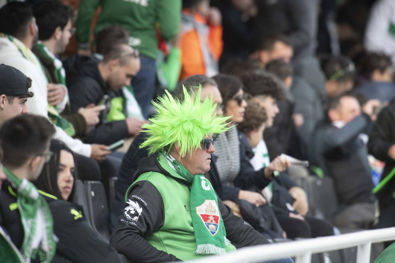 La derrota del Cartagena frente al Elche, en imágenes