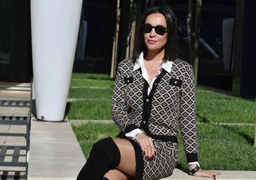 La ex Miss España y modelo murciana María José Besora, este martes.