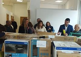 Nuevo material en la sede de la Unidad de Mayoresde Molina.