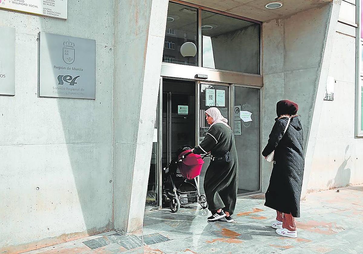 Oficina del SEF en Cartagena.