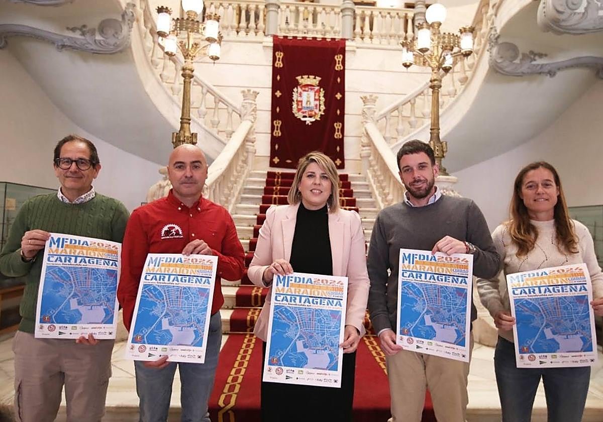 Presentación de la Media Maratón de Cartagena 2024.