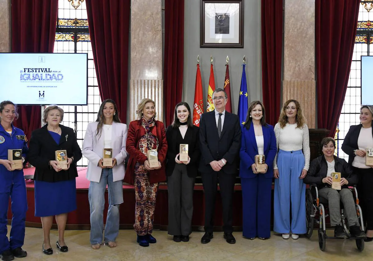 Murcia recognizes the work of eight leading women in their fields